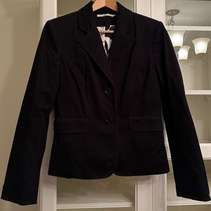 BLK SUEDE BLAZER - Tommy Hilfiger